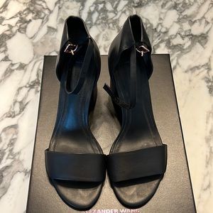 Alexander Wang Abby block heel.